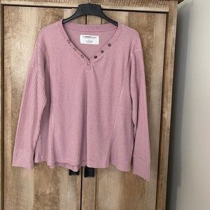 The Sweatshirt Project Long Sleeve Soft Thermal Top